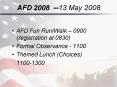 AFD 2008 13 May 2008 PowerPoint PPT Presentation