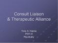 Consult Liaison PowerPoint PPT Presentation