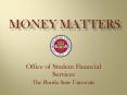 Money Matters PowerPoint PPT Presentation
