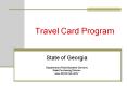 Travel Card Program PowerPoint PPT Presentation