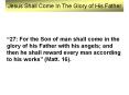 Jesus Shall Come In The Glory of His Father PowerPoint PPT Presentation