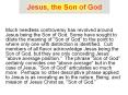 Jesus, the Son of God PowerPoint PPT Presentation