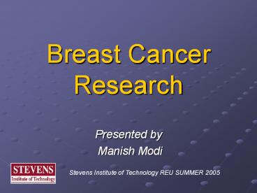 Breast Cancer Research