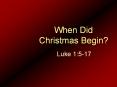When Did Christmas Begin PowerPoint PPT Presentation