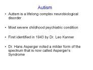 Autism