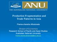 Athukorala, Prema-chandra (2006) Product Fragmentation an