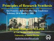 Principles of Research Synthesis