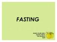Fasting PowerPoint PPT Presentation