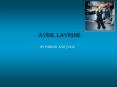 Avril Lavigne PowerPoint PPT Presentation