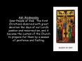 Ash Wednesday Dear People of God: The first Christians observed with great devotion the days of our PowerPoint PPT Presentation