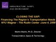 CLOSING THE GAP: Financing The Region PowerPoint PPT Presentation