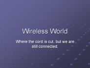 Wireless World