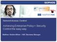 Network Access Control Achieving Enterprise Policy Security Control the easy way. PowerPoint PPT Presentation