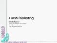 Flash Remoting PowerPoint PPT Presentation