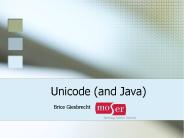 Unicode (and Java)