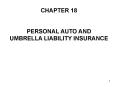 PERSONAL AUTO AND. UMBRELLA LIABILITY INSURANCE. THE PROBLE PowerPoint PPT Presentation