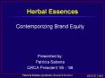 Herbal Essences PowerPoint PPT Presentation