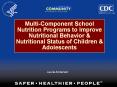 Multi-Component School Nutrition Programs to Improve Nutritional Behavior PowerPoint PPT Presentation