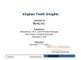 Virginia Youth Insights PowerPoint PPT Presentation