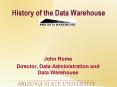 History of the Data Warehouse PowerPoint PPT Presentation