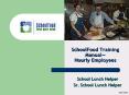 SchoolFood Training Manual Hourly Employees PowerPoint PPT Presentation
