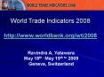 4th Thematic Category of the World Trade Indicators WTI database: PowerPoint PPT Presentation