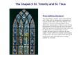 The Chapel of St. Timothy and St. Titus PowerPoint PPT Presentation