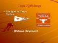 Texas Fight Songs PowerPoint PPT Presentation