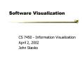 Software Visualization PowerPoint PPT Presentation