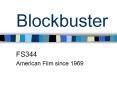 Blockbuster PowerPoint PPT Presentation