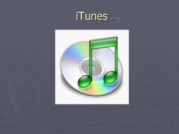 iTunes 6.0.1.3