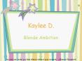 Kaylee D. PowerPoint PPT Presentation