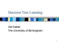 Decision Tree Learning PowerPoint PPT Presentation