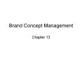 Brand Concept Management PowerPoint PPT Presentation