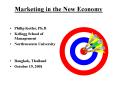 Marketing in the New Economy PowerPoint PPT Presentation