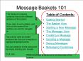 Message Baskets 101 PowerPoint PPT Presentation