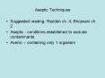 Aseptic Techniques PowerPoint PPT Presentation