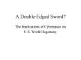 A DoubleEdged Sword PowerPoint PPT Presentation