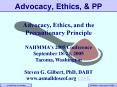 Advocacy, Ethics, PowerPoint PPT Presentation