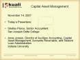 Capital Asset Management PowerPoint PPT Presentation
