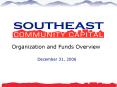 Organization and Funds Overview PowerPoint PPT Presentation