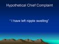 Hypothetical Chief Complaint PowerPoint PPT Presentation