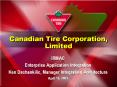 7 billion (CDN) - Canadian Tire Corporation, Limited i PowerPoint PPT Presentation