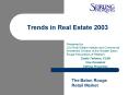 Trends in Real Estate 2003