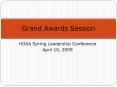 HOSA Spring Leadership Conference PowerPoint PPT Presentation