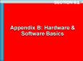 Appendix B: Hardware PowerPoint PPT Presentation