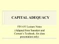 CAPITAL ADEQUACY PowerPoint PPT Presentation