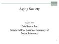 Aging Society PowerPoint PPT Presentation
