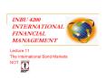 INBU 4200 INTERNATIONAL FINANCIAL MANAGEMENT PowerPoint PPT Presentation
