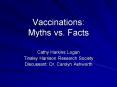 Vaccinations: Myths vs. Facts PowerPoint PPT Presentation
